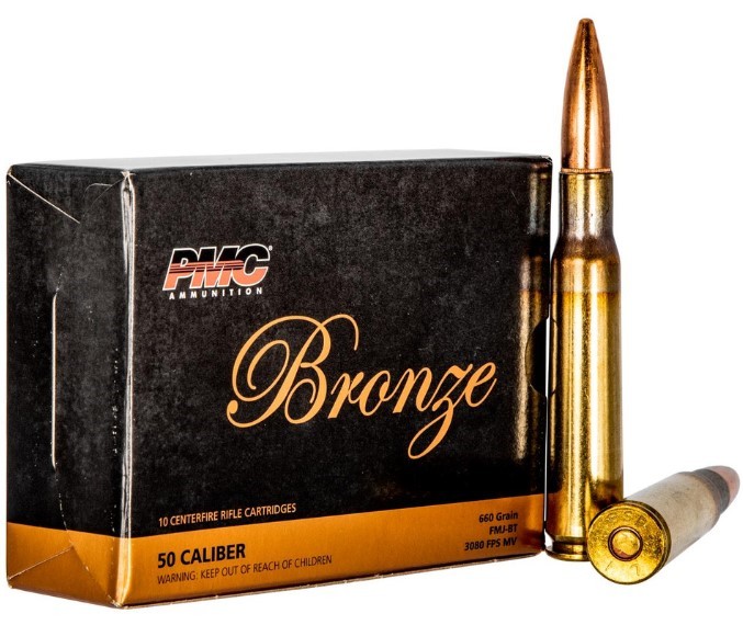 PMC BRZN 50 BMG 660GR 2.27FMJ-BT1 - Win Repeating Arms Promotion